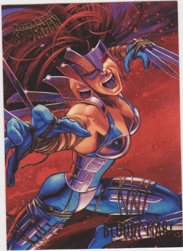 1995 Fleer Ultra Spider-Man #7 Bloody Mary