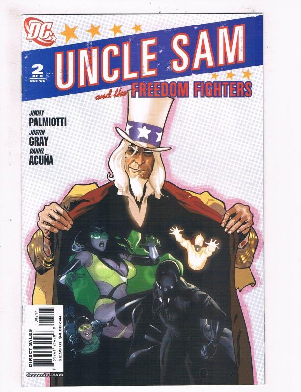 Uncle Sam And The Freedom Fighters # 2 NM DC Comic Books Awesome Issue!!!!!! SW6