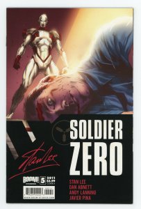 Soldier Zero #5 Stan Lee Dan Abnett Trevor Hairsine Variant Boom! Studios VF-