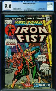 Marvel Premiere #16 (1974) CGC 9.6 NM+