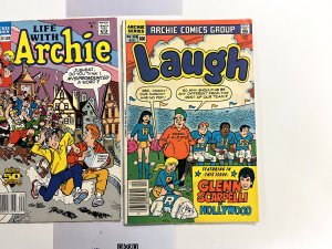 2 Archie Comics Laugh # 386 + Life With Archie # 200 93 JS22