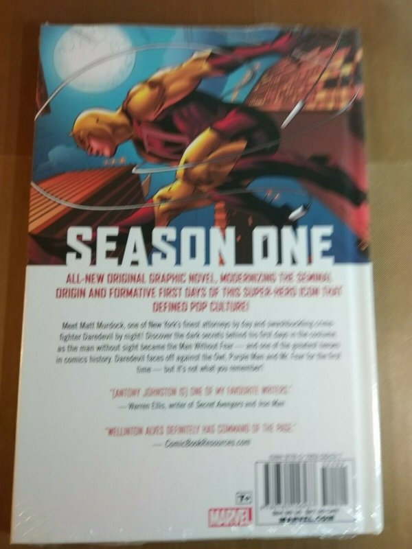 Daredevil Season One by Anthony Johnston (Hardcover 2012) New and sealed!