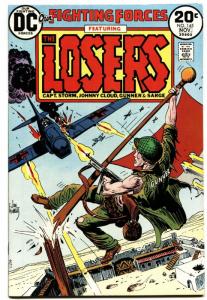 OUR FIGHTING FORCES #145 1973-DC-THE LOSERS-CAPT STORM-JOE KUBERT vf