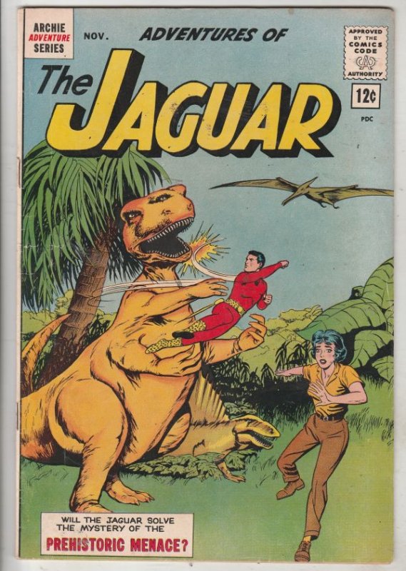 Adventures of The Jaguar #10 (Nov-63) NM- High-Grade The Jaguar