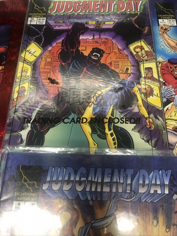 Judgment Day (1993) Set # 1-8 Lightning Comics • Joseph A. Zyskowski • Kerschl