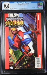 ULTIMATE SPIDER-MAN #1 CGC 9.6 1ST ULTIMATE TITLE