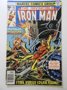 Iron Man #98 (1977) Sharp VG+ Condition!
