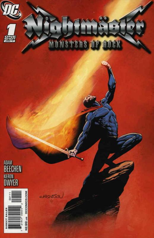 Nightmaster: Monsters of Rock #1 FN; DC | save on shipping - details inside