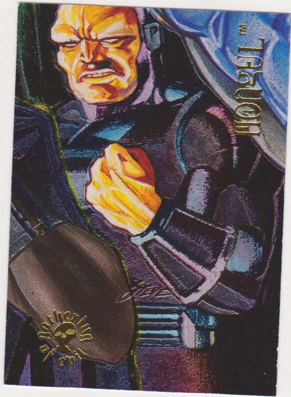 1995 DC Villains Gathering of Evil #GE-7 Mongel Card