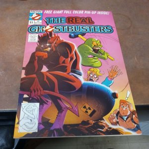 The Real GhostBusters 11 now comic 1989 cartoon tv show book poster still intact