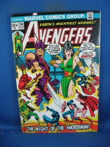 AVENGERS 114 NM  MARVEL 1973