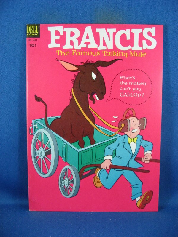 FOUR COLOR 465 VF+ FRANCIS THE TALKING MULE DELL 1953