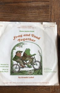 Three stories from frog and toad together, 1973 scholastic records 45,mint