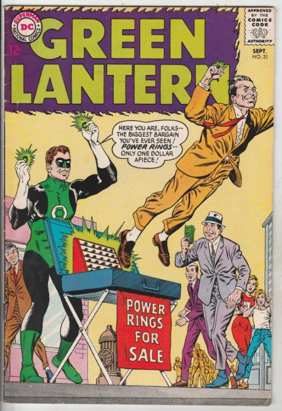 Green Lantern #31 (Sep-64) FN/VF Mid-High-Grade Green Lantern