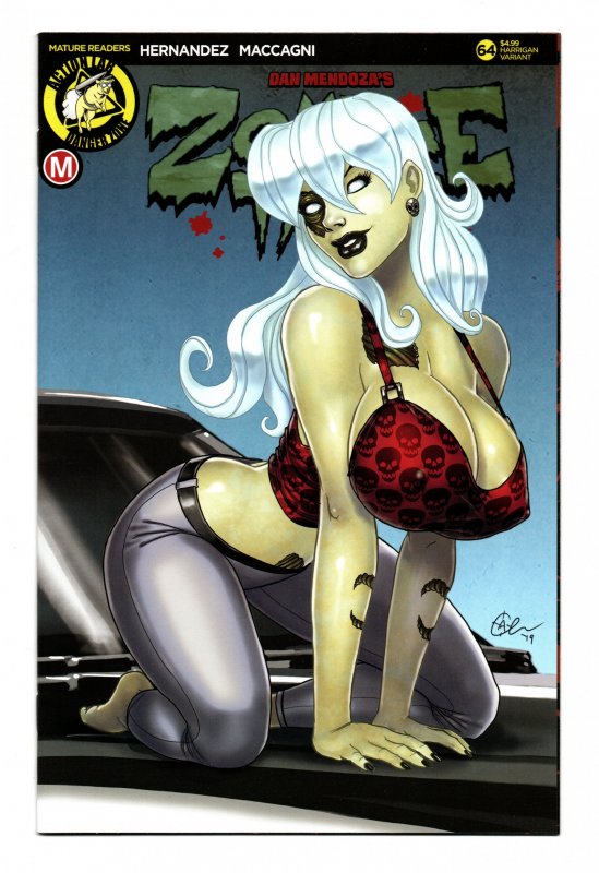 ZOMBIE TRAMP #64 (2019) DAVID HARRIGAN | TRADE DRESS E | NICE VARIANT | LTD 2500