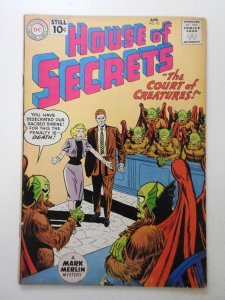 House of Secrets #43 (1961) The Court of Creatures! Sharp VG+ Condition!