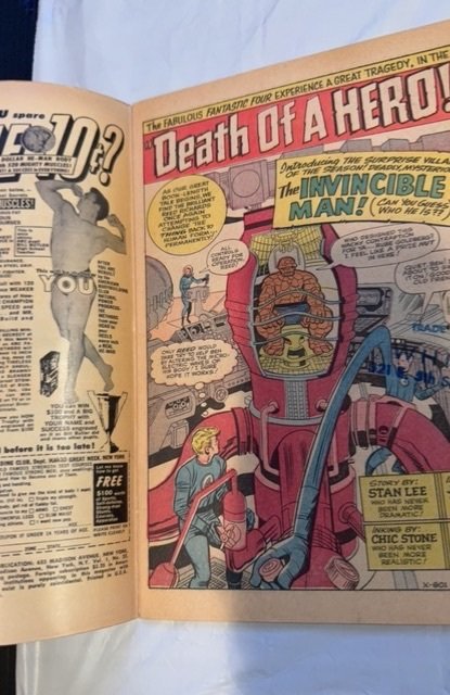 The Fantastic Four #32 (1964)Death of a hero