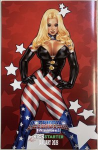 PATRIOTIKA REBIRTH | KICKSTARTER | LENA DAI SOLARIS TOPLESS | METAL COVER 14/25