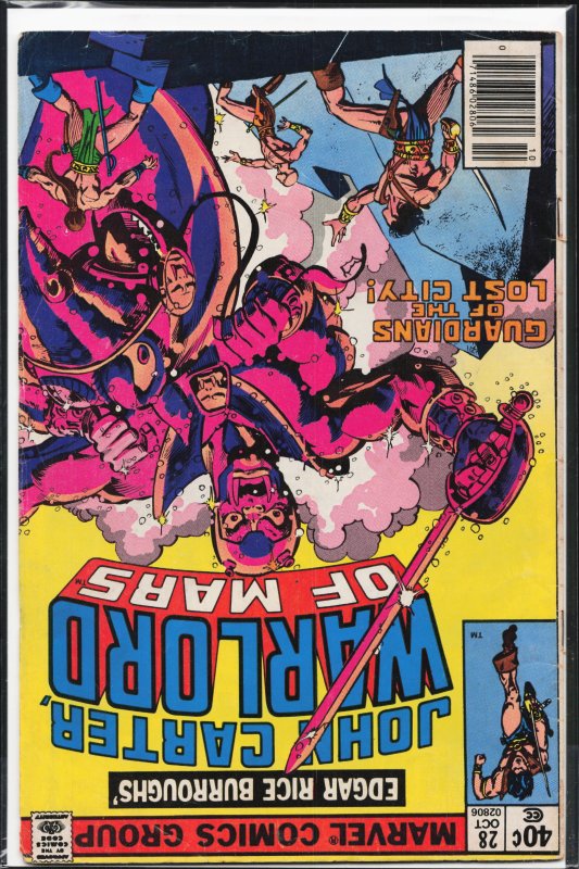 John Carter Warlord of Mars #28 (1979) John Carter Warlord of Mars