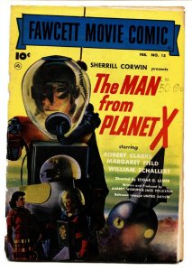 Fawcett Movie Comics #15 1952-Rare-MAN FROM PLANET X-golden-age