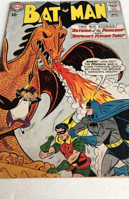 Batman #155 (1963)1st SA Penguin... a key comic! | Comic Books - Silver  Age, DC Comics, Batman, Superhero / HipComic