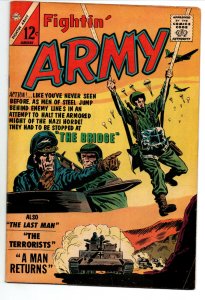 Fightin' Army #54 - Military - Charlton Comics - 1963 - FN/VF 