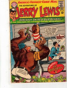 Adventures of Jerry Lewis #103 1967 VG AffordableGrade Renfrew/Gorilla Adams Art