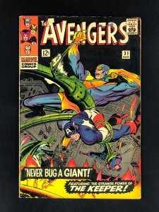 The Avengers #31 (1966) VG Featuring the Keeper!