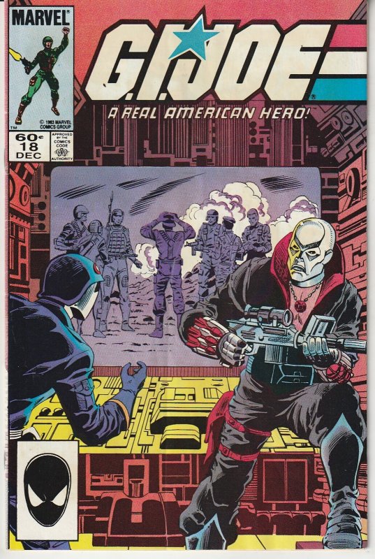 G.I. Joe A Real American Hero(Marvel) # 5, 11,12,13,18,19