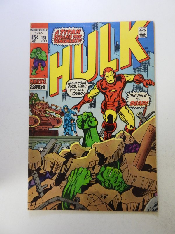 The Incredible Hulk #131 (1970) FN/VF condition
