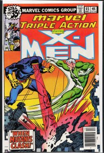 Marvel Triple Action #45 (1978) X-Men