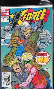 X-Force #7 Direct Edition (1992) X-Force
