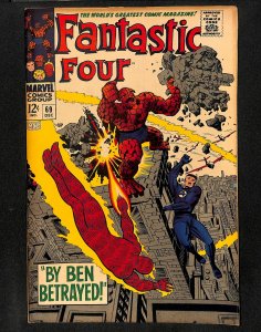 Fantastic Four #69 Mad Thinker!