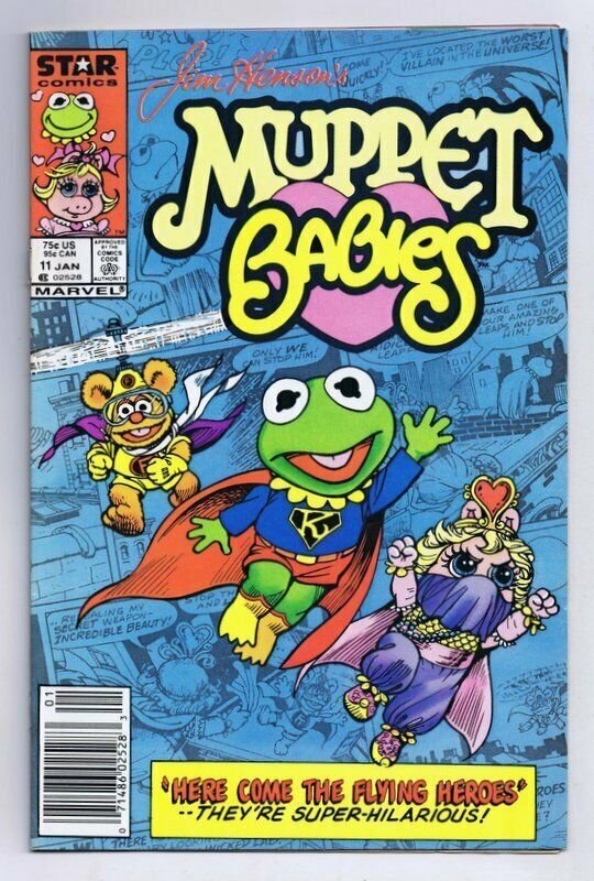 Muppet Babies #11 ORIGINAL Vintage 1987 Marvel Comics