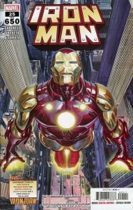 Iron Man #25 Legacy Issue #650 Regular Cover