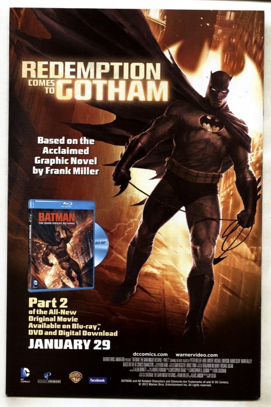 Batman Incorporated #8 2nd print Death of Damian Wayne  DC comic book NM-
