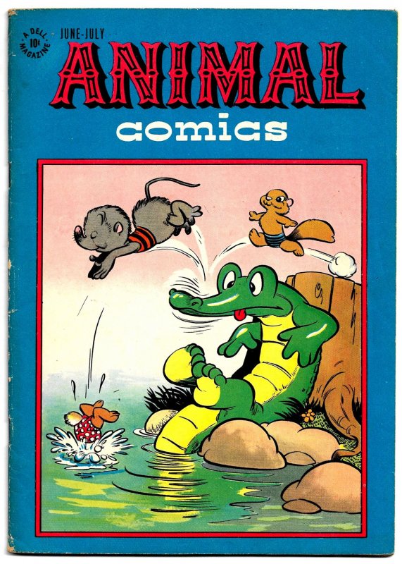 ANIMAL COMICS #21(Jun1946) 6.0 FN  20 Walt Kelly Pgs! + 2nd POGO cover!