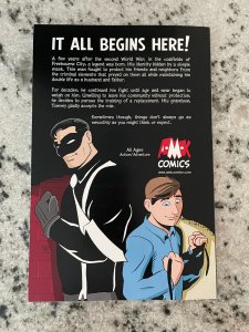 Man In The Mask Emerging From The Shadow AMK Comics Graphic Novel Book TPB J804