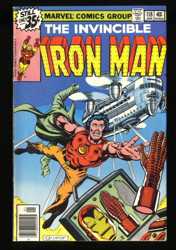 Iron Man #118 VF 8.0 1st app Jim Rhodes