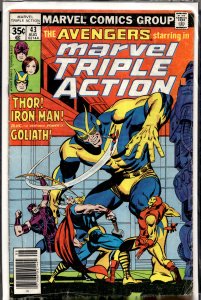 Marvel Triple Action #43 (1978) The Avengers