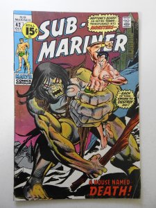 Sub-Mariner #42 (1971) FN- Condition!