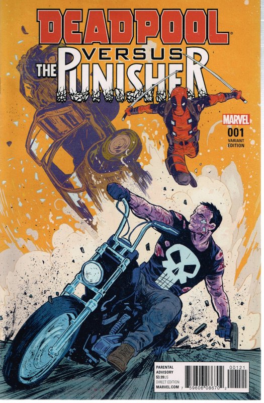 Deadpool vs. The Punisher #1 (2017) var. cvr.