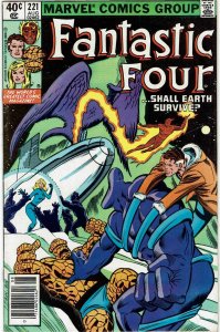 Fantastic Four #221 Newsstand John Byrne NM