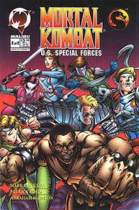 Mortal Kombat U.S. Special Forces #2 FN ; Malibu