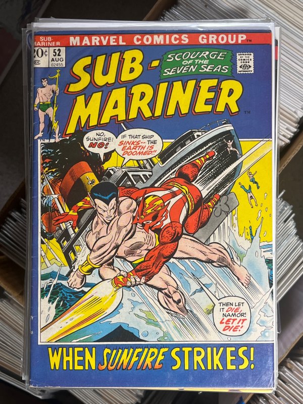 Sub-Mariner #52 (1972)