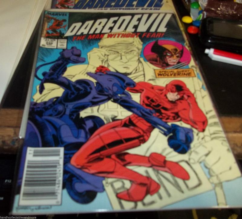  DAREDEVIL  # 248 MARVEL 1987 + WOLVERINE BUSHWACKER MATT MURDOCK  attorney