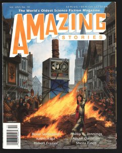 Amazing Stories 7/1991-Robert Silverberg-Sheila Finch-Autographed by Kathe Ko...