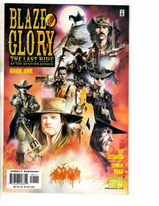 Lot Of 7 Marvel Comics Buzz # 1 2 3 + Blaze Of Glory # 1 2 3 4 Western Ser. GM6