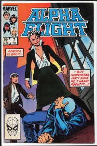 Alpha Flight #7 (1984) Alpha Flight [Key Issue]