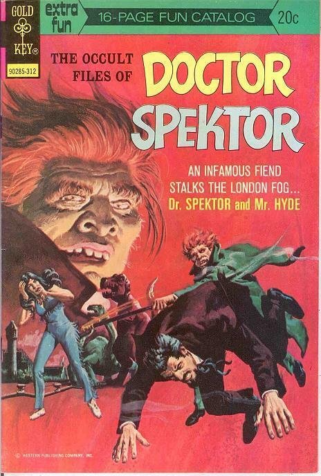 OCCULT FILES OF DOCTOR SPEKTOR 5 VF+  Dec. 1973 COMICS BOOK 